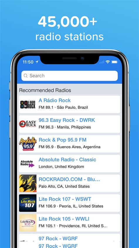 Listen to Live Radio Stations .